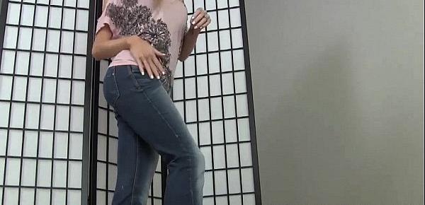  Let me tease your cock in nothing but my jeans JOI